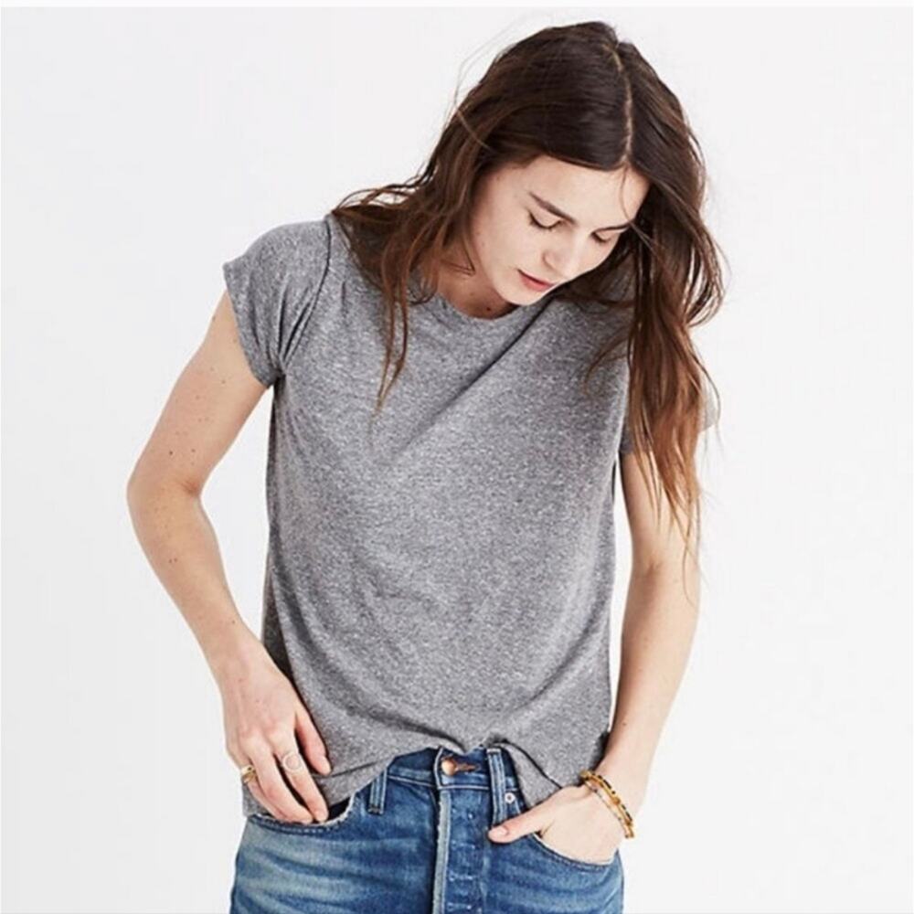 NWT Madewell Triblend Ex-Boyfriend Tee Size XXS